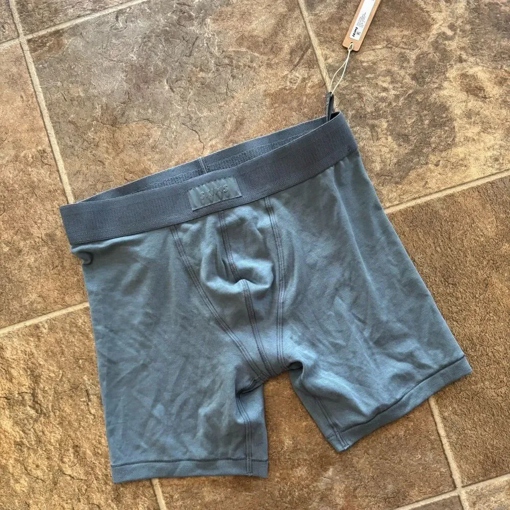 Skims Cotton 5 Inch Boxer Brief Kyanite Size Small